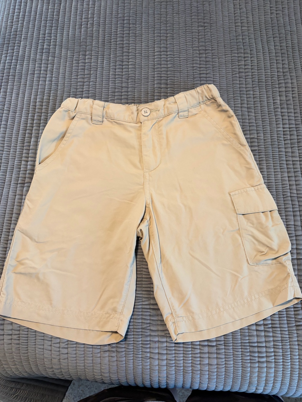 Columbia Boys Khaki Cargo Shorts